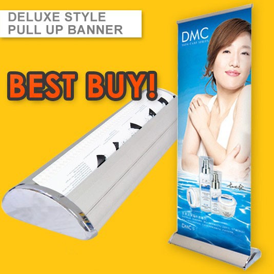 DELUXE PULL UP BANNER