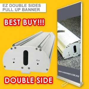 DELUXE DOUBLE SIDE PULL UP BANNER