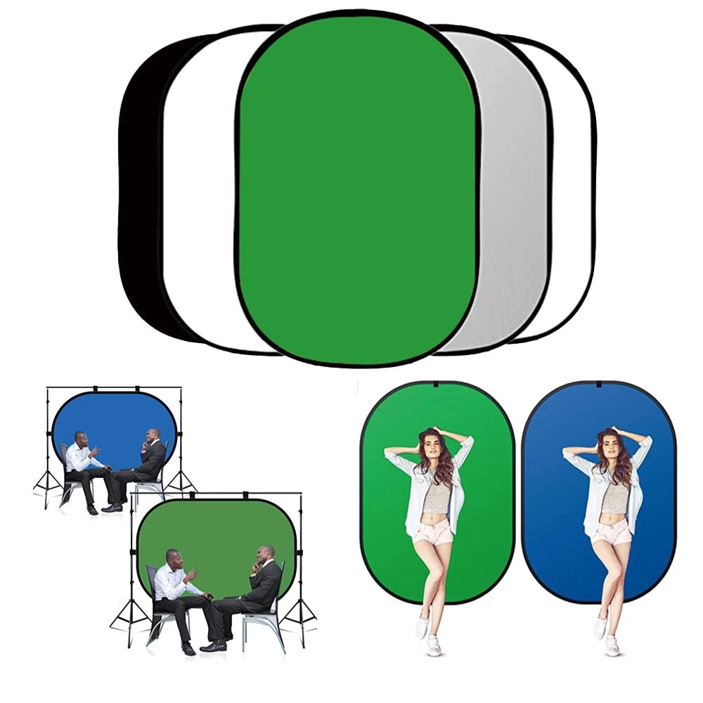 Green Screen Collapsible Backdrop | Blue Screen Backdrop