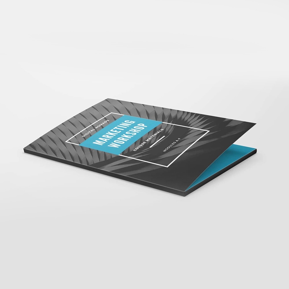 A4 PRESENTATION FOLDER - PRINT OUTSIDE - WITH LAMINATION