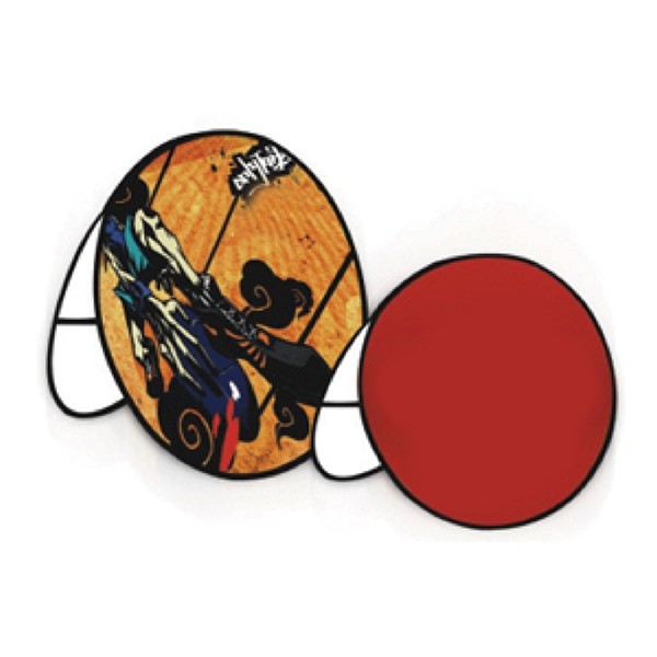 Round Fabric Pop Up A Screen A Frame Banner