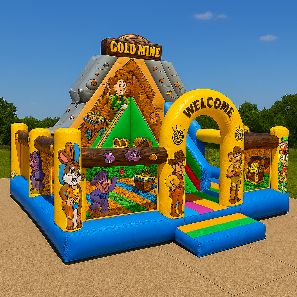 Custom Jumping Castles (Inflatable Jumping Castle Printing)