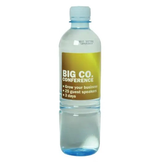 500mL Custom Water Bottles Printing