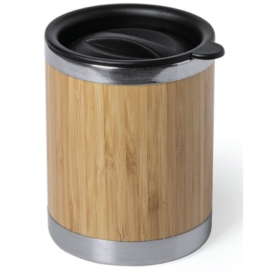 Bamboo Double Wall Eco Mugs Printing