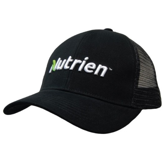 Embroidered Organic Cotton Mesh Caps