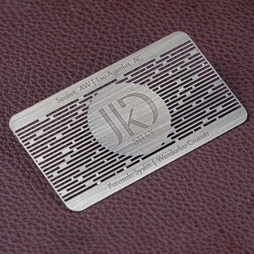 Metal Business Card (Laser Engrave Cards)