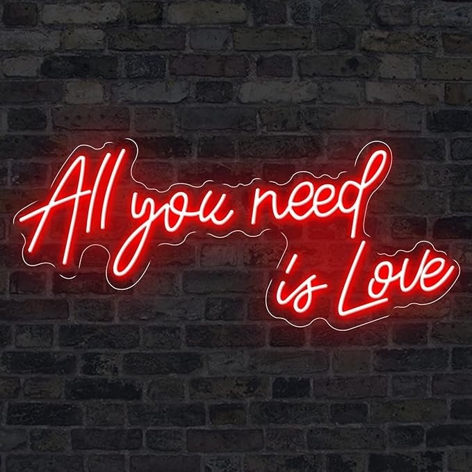 All You Need is Love LED Neon Sign