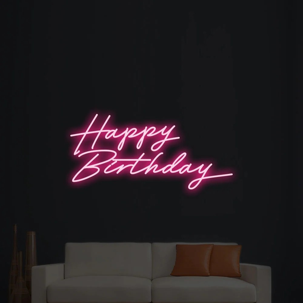 HAPPY BIRTHDAY NEON SIGNS