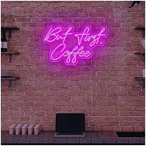 But First Coffee Neon Signs