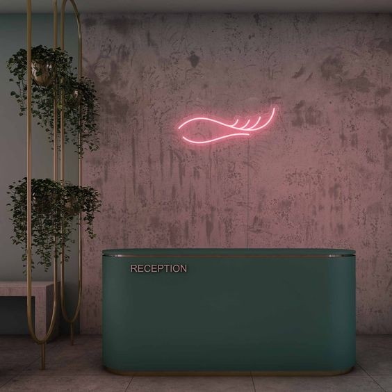 Glam Lashes Neon Signs