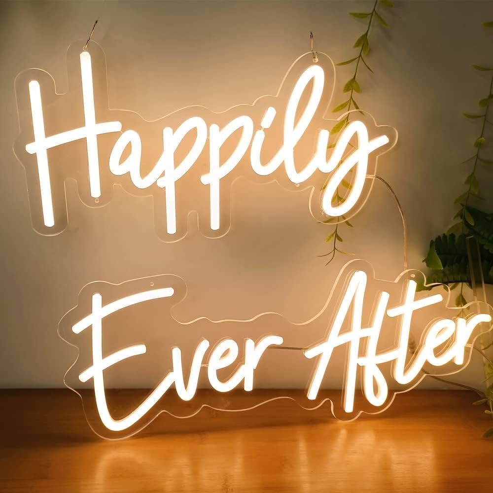 Happily Ever After Neon Sign