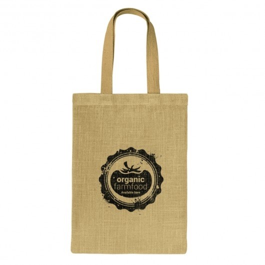 London Jute Totes 	365mm H x 270mm W