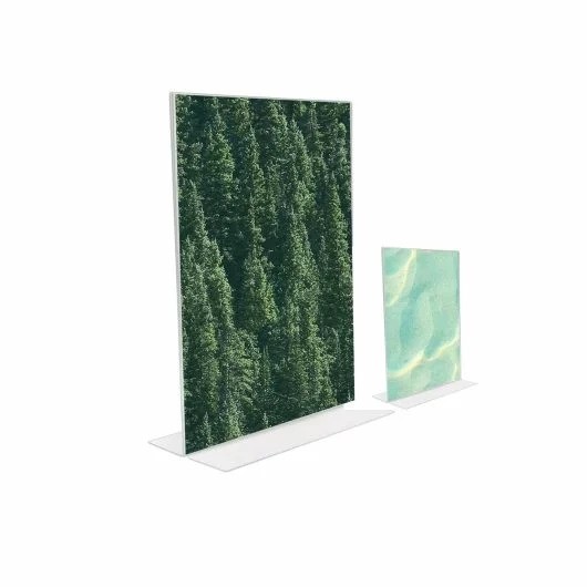 Double-Sided Sign Menu Display