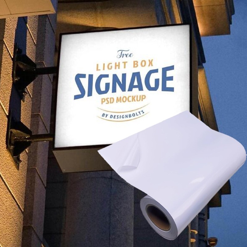 LIGHTBOX STICKER | BACKLIT STICKERS PRINTING (DOUBLE LAYER INK PRINTED - ACRYLIC PANEL NOT INCLUDED)