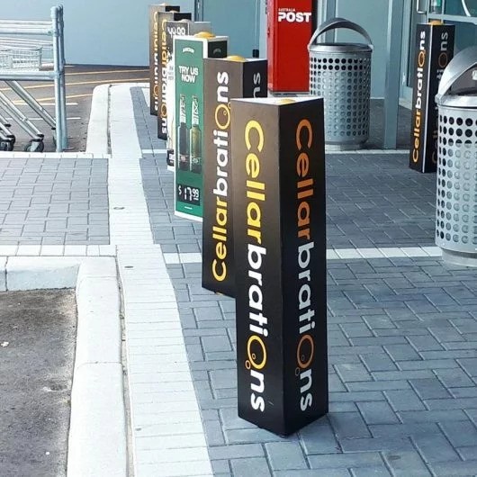 Roster Signs, Bollard Covers And Light Pole Covers