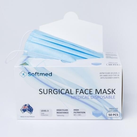 softmed level3 surgical medical disposable face mask wholesale