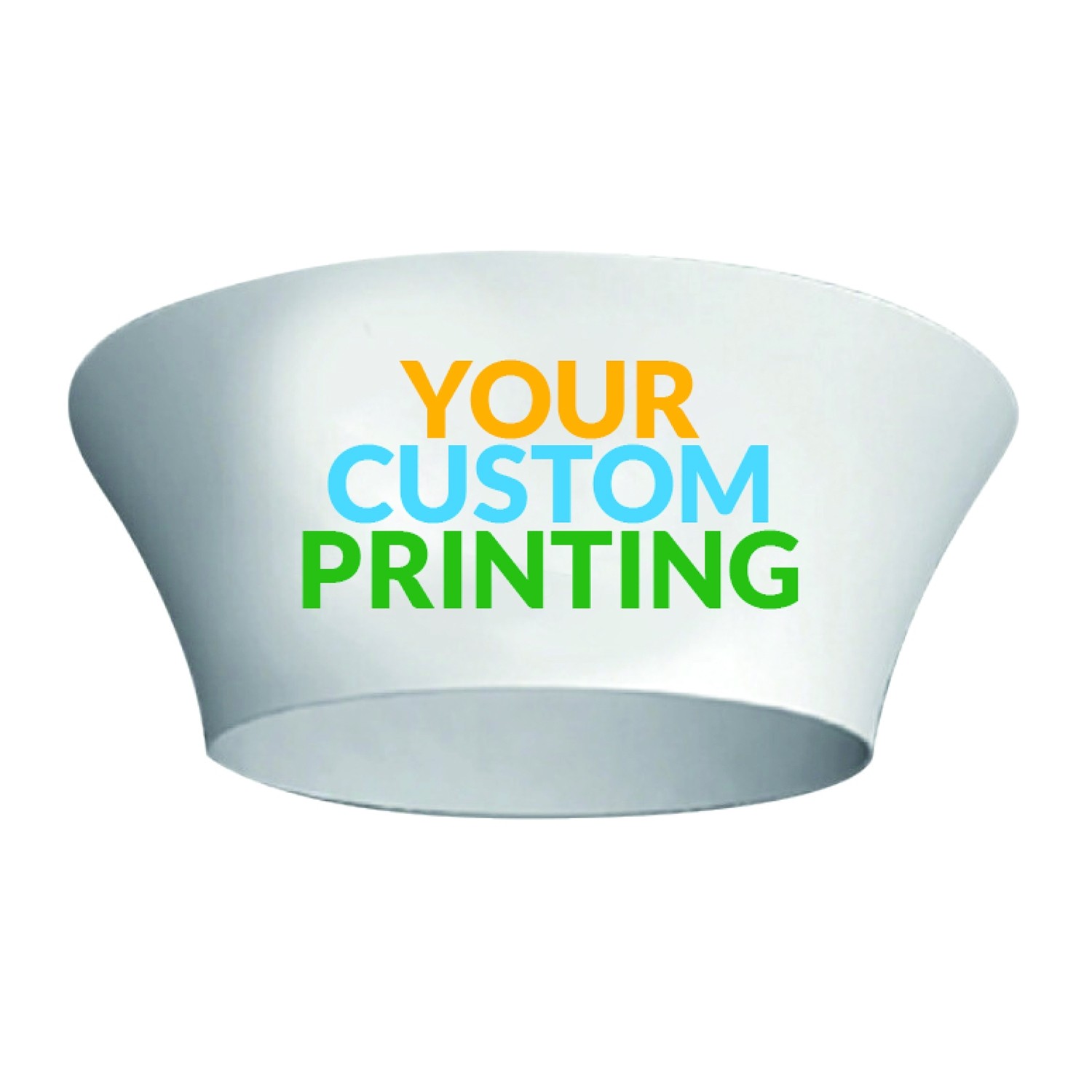 Ceiling Tube Tapered Circle Hanging Banners