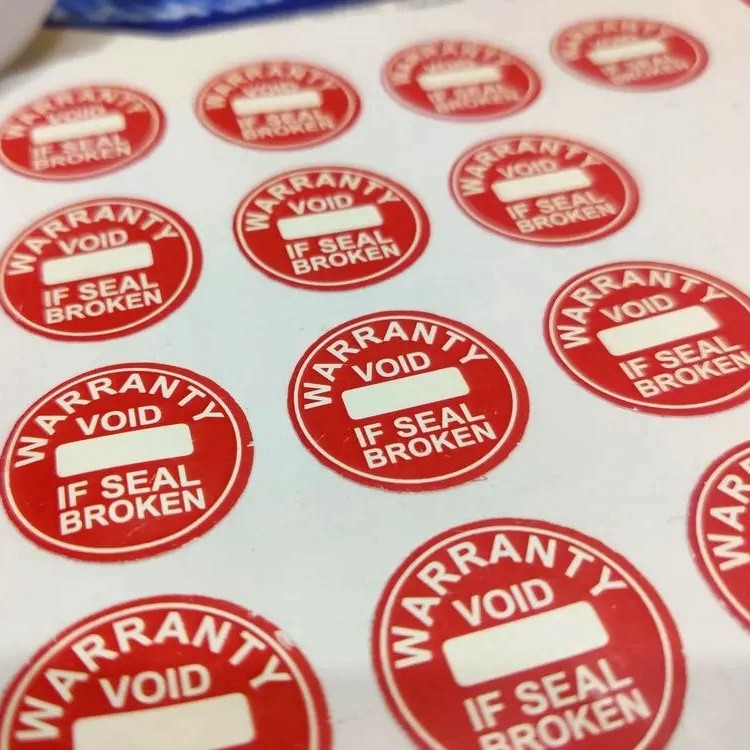 WARRANTY STICKERS