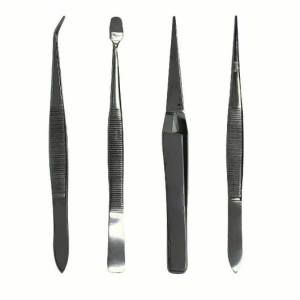 4 Piece Tweezer Set