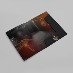 A4 PRESENTATION FOLDER - PRINT BOTH SIDE - NO LAMINATION