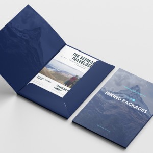 A5 PRESENTATION FOLDER - PRINT BOTH SIDE -WITH LAMINATION