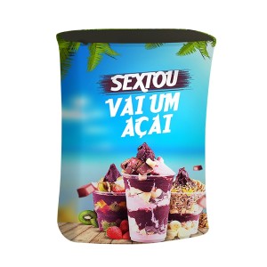 Backlit Square Counter 21" W x 39" H (533mm W x 990mm H) ***LED LIGHTING***