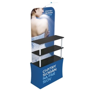 Backwall Display Rack 18" W x 90" H (457mm W x 2286mm H)