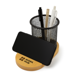 Bamboo Pen Tidy Organisers