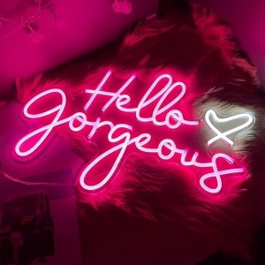 Hello Gorgeous Neon Signs