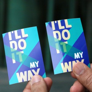 GLOSS & MATT PAPER STICKERS