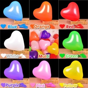 Standard Heart Shape Balloon Printing
