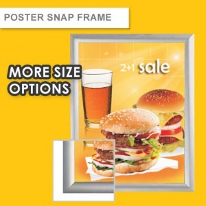 POSTER WITH POSTER SNAP FRAME