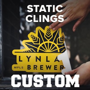 STATIC CLING STICKERS