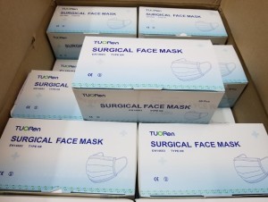 Tuoren TYPE IIR Surgical Mask Medial Mask Face Mask, BFE>99% (CE Certified, ARTG Listed)