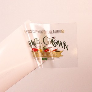 TRANSPARENT VINYL STICKERS