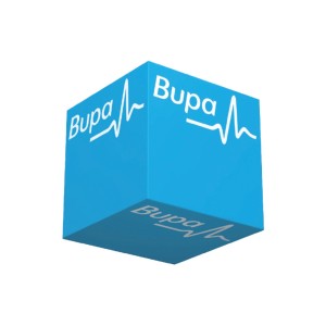 79cm L x 61cm W x 61cm H Tube Cubic Hanging Banners