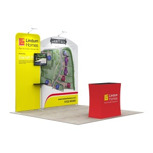10Ft (3m) TRADE SHOW BOOTH & EXHIBITION STANDS PACKAGE 110 (A2C5)