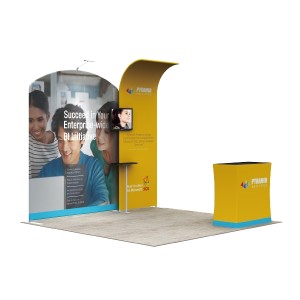 10Ft (3m) TRADE SHOW BOOTH & EXHIBITION STANDS PACKAGE 114 (C5A6)