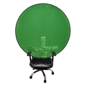 Green Screen Backdrop for Chair Attachment
