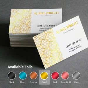 Gold Foil Business Card