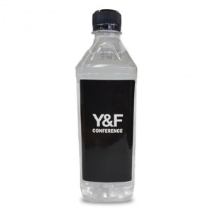 600mL Square Water Bottled Printing