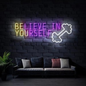 Believe in Yourself Neon Signs