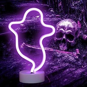 Ghost Table Lamp Neon Signs