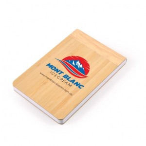 Bamboo Cover Notepads 132mm L x 85mm W x 12mm H