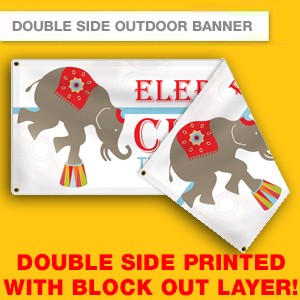 440GSM DOUBLE SIDE BLOCK OUT OUTDOOR VINYL BANNER PRINTING