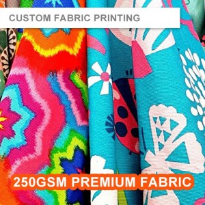 Fabric Printing - Single Side - 250gsm Premium Fabric up to (10FT x 164FT or 3M X 50M NO JOINT PRINTING)