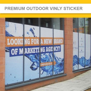 Premium Outdoor Vinyl Sticker Printing - UV PRINTER DIRECT PRINTED