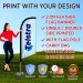 2.0m Feather Banner with Square Base & Water Bag