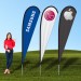11ft (3.3M) TEARDROP FLAG BANNER