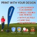 3.3m Teardrop Banner with Round Base